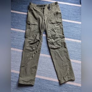 REI Trail Pants, 32, Army Green